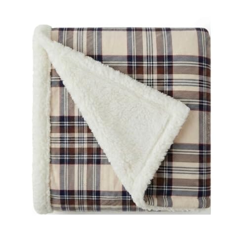 Eddie Bauer 50x60-inch Sherpa Reversible Throw Blanket: $11.34 Eddie Bauer 50x60-inch Sherpa Reversible Throw Blanket: $11.34