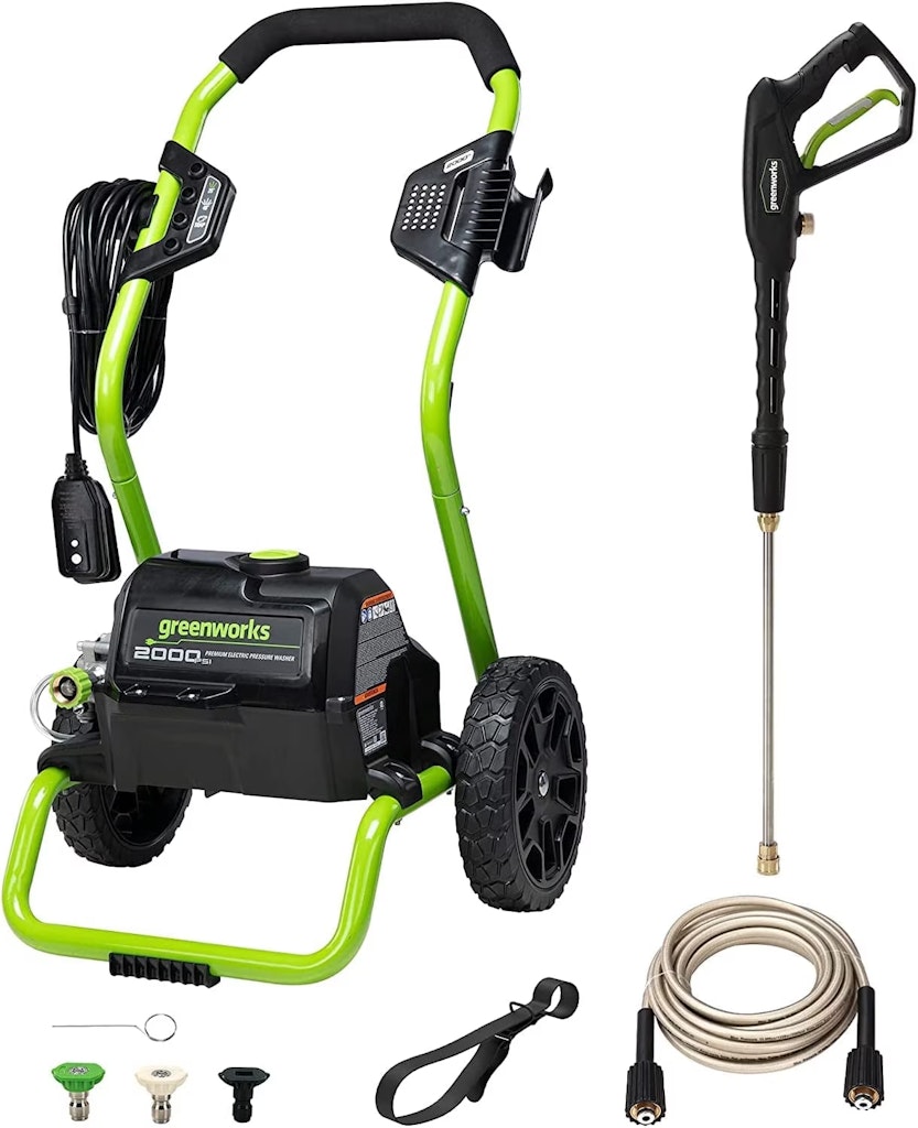 Greenworks Electric Pressure Washer: $96 Greenworks Electric Pressure Washer: $96