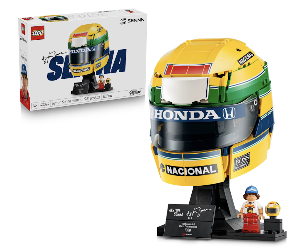 LEGO Editions Ayrton Senna Helmet: $75