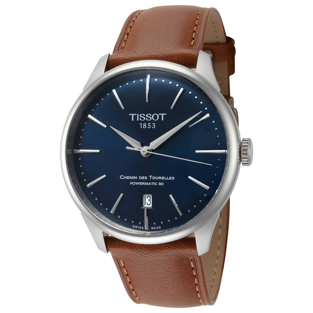 Tissot Men's Chemin des Tourelles 39mm Automatic Watch: $322