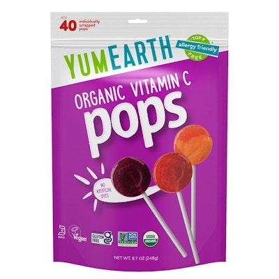YumEarth Organic Vitamin C Pops 40-Count Variety Pack for $4.89 via Sub & Save + free shipping w/ Prime