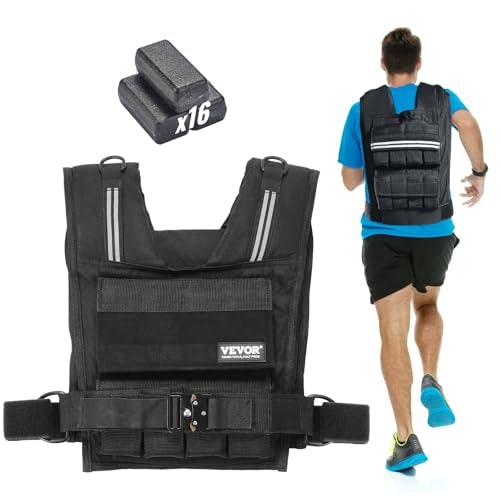Vevor 35-pound Adjustable Weighted Vest: $42.85
