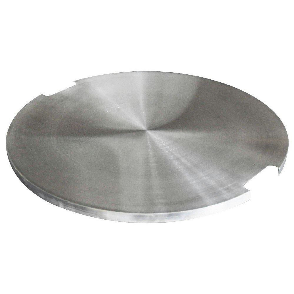 Elementi Lunar Stainless Steel Fire Pit Table Lid: $269.99 Elementi Lunar Stainless Steel Fire Pit Table Lid: $269.99