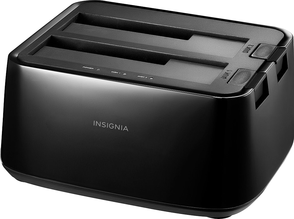 Insignia 2-Bay HDD Docking Station: $49.99