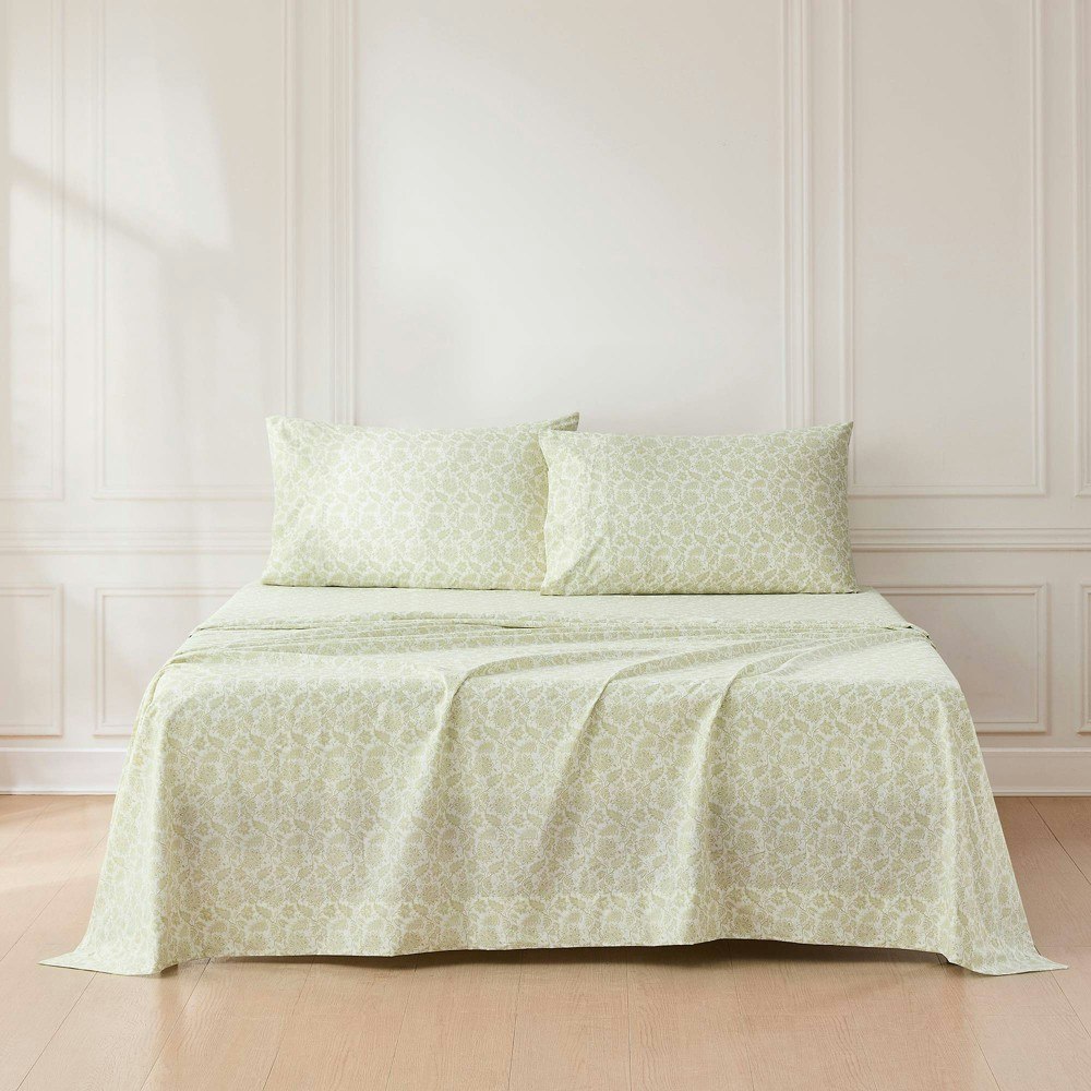 Lush Décor Full Floral Jacobean Cotton Sheet Set 4-Pack: $70.99 Lush Décor Full Floral Jacobean Cotton Sheet Set 4-Pack: $70.99