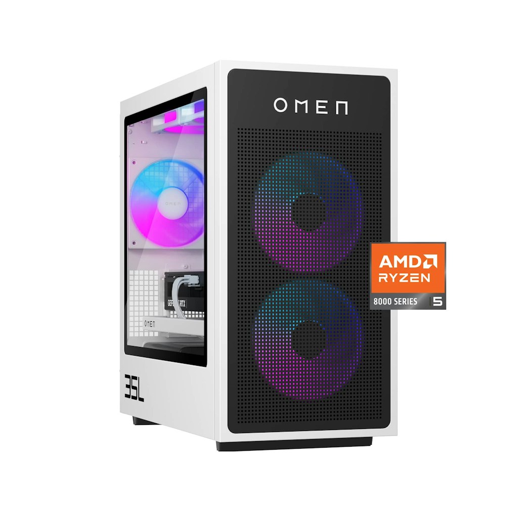 HP OMEN 35L Gaming Desktop AMD Ryzen 5 8400F 16GB RAM 1TB SSD NVIDIA GeForce RTX 5060: $1,524.99 HP OMEN 35L Gaming Desktop AMD Ryzen 5 8400F 16GB RAM 1TB SSD NVIDIA GeForce RTX 5060: $1,524.99