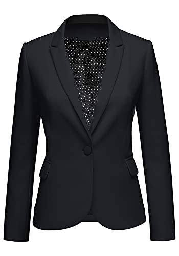 Luvamia Women's Notched Lapel One-Button Blazer Jacket: $31.94 Luvamia Women's Notched Lapel One-Button Blazer Jacket: $31.94