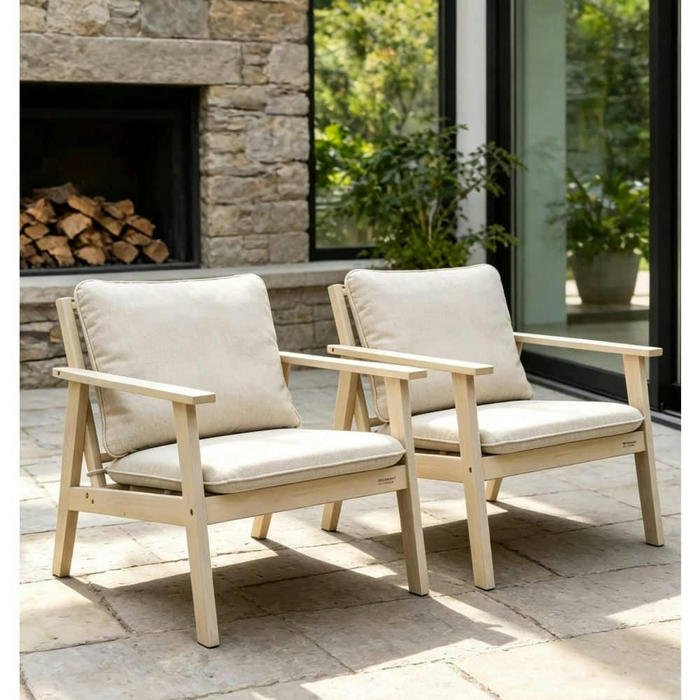 Acacia Wood Outdoor Patio Lounge Chair: $238.99 Acacia Wood Outdoor Patio Lounge Chair: $238.99