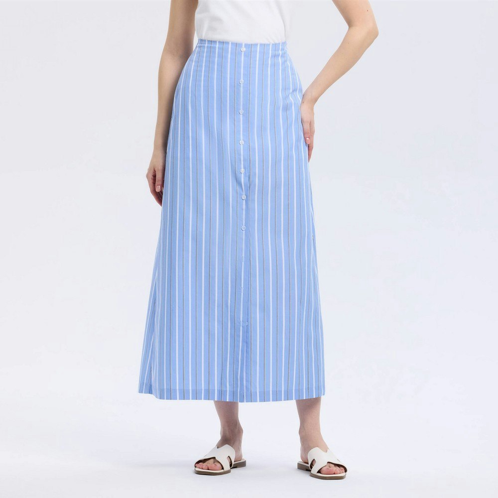 A New Day Women's Button-Front Woven Maxi Skirt: $40 A New Day Women's Button-Front Woven Maxi Skirt: $40