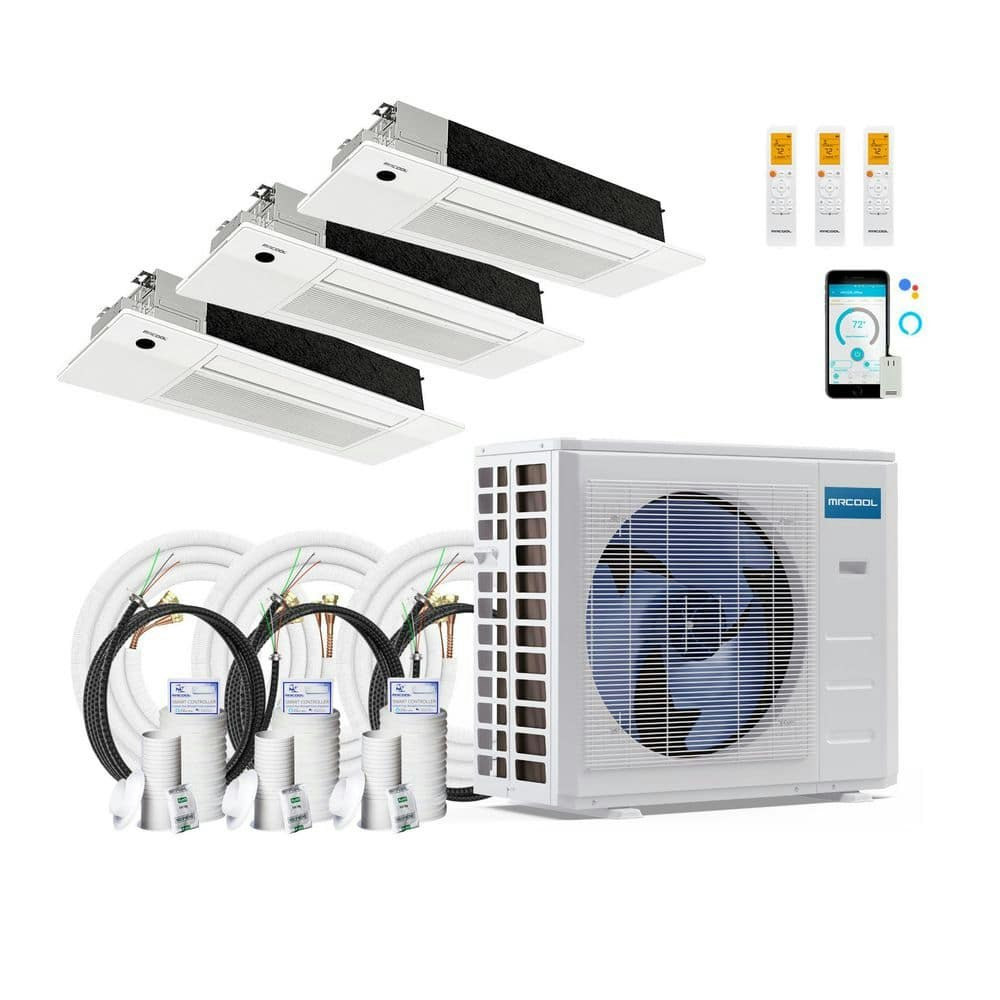 DIY 5th Gen 36,000 BTU 3-Zone 23 SEER2 Ductless Mini Split Heat Pump: $8,406 DIY 5th Gen 36,000 BTU 3-Zone 23 SEER2 Ductless Mini Split Heat Pump: $8,406