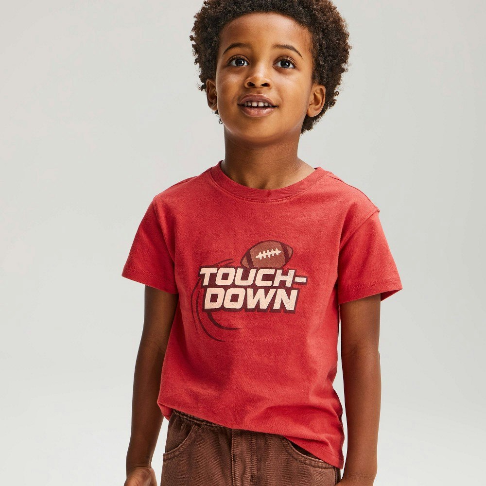 Cat & Jack Toddler Boys' Short Sleeve Graphic T-Shirt: $5