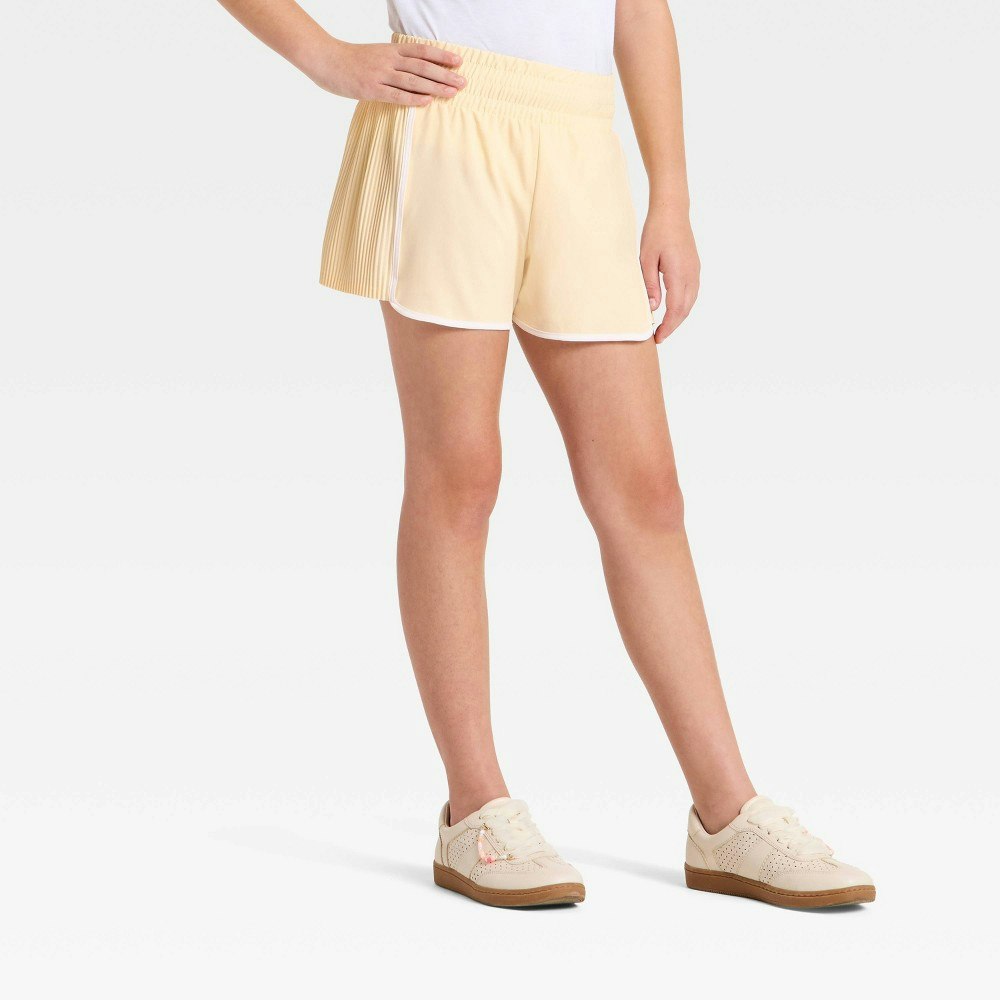 Girls' All In Motion Side Pleated Active Shorts: $9.75 Girls' All In Motion Side Pleated Active Shorts: $9.75