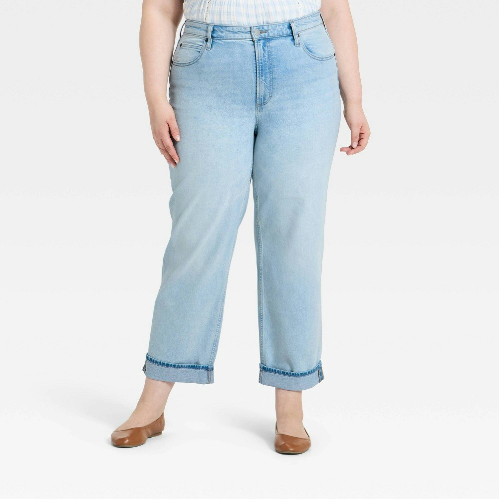 Universal Thread Women's High-Rise Vintage Straight Cropped Jeans: $28.50 Universal Thread Women's High-Rise Vintage Straight Cropped Jeans: $28.50