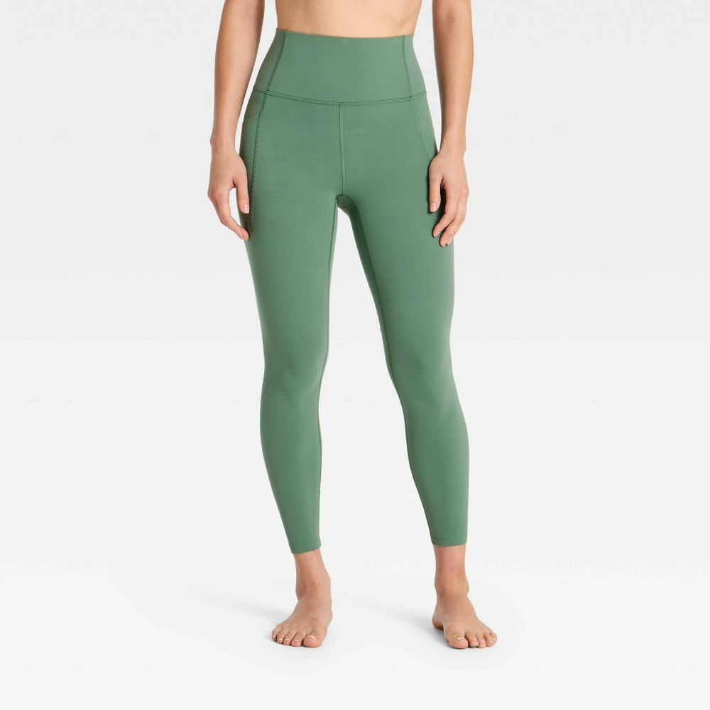 All in Motion Women's High-Rise 7/8 Pocketed Leggings: $30 All in Motion Women's High-Rise 7/8 Pocketed Leggings: $30