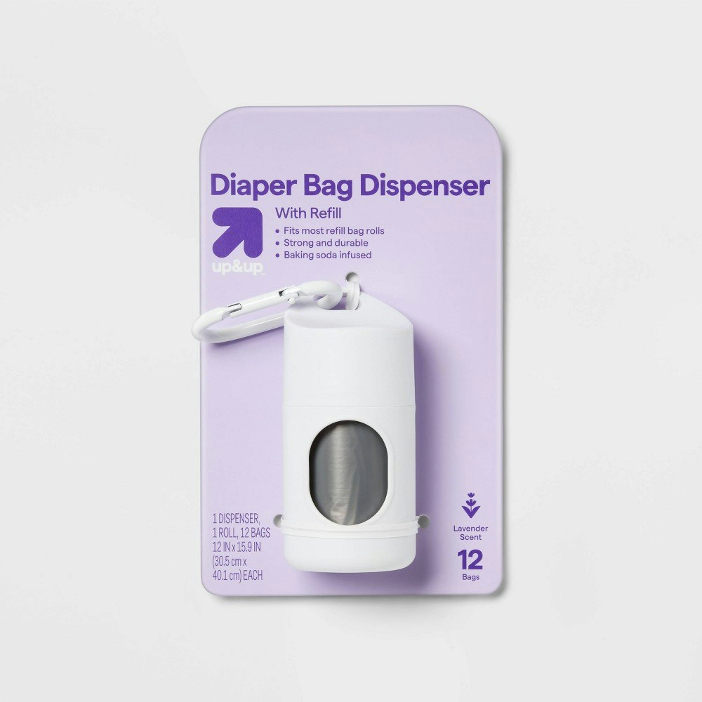 Up&Up Disposable Diaper Bag Dispenser and Refill Roll: $3.49 Up&Up Disposable Diaper Bag Dispenser and Refill Roll: $3.49