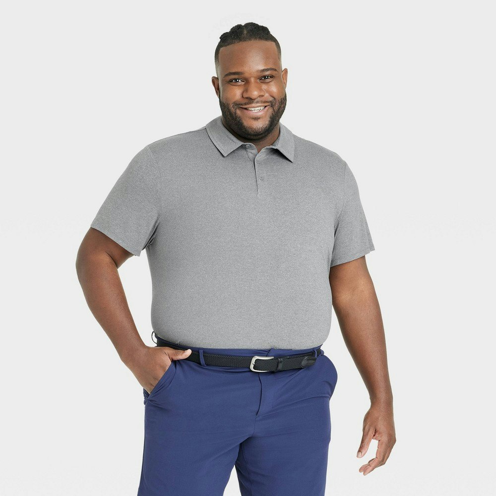 All In Motion Men's Moisture Wicking Jersey Polo Shirt: $20 All In Motion Men's Moisture Wicking Jersey Polo Shirt: $20