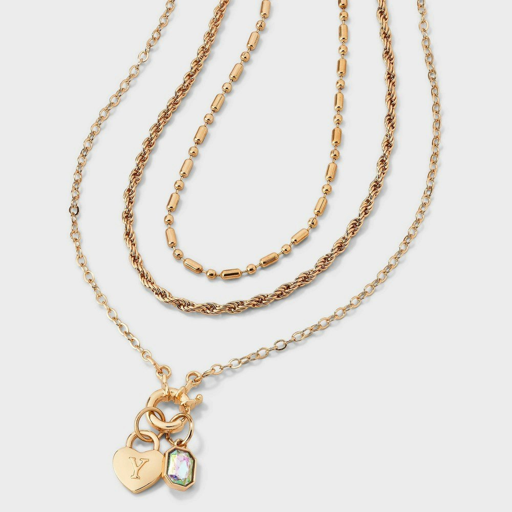 Art Class Girls' Layered Necklace 3-Piece Set: $8 Art Class Girls' Layered Necklace 3-Piece Set: $8