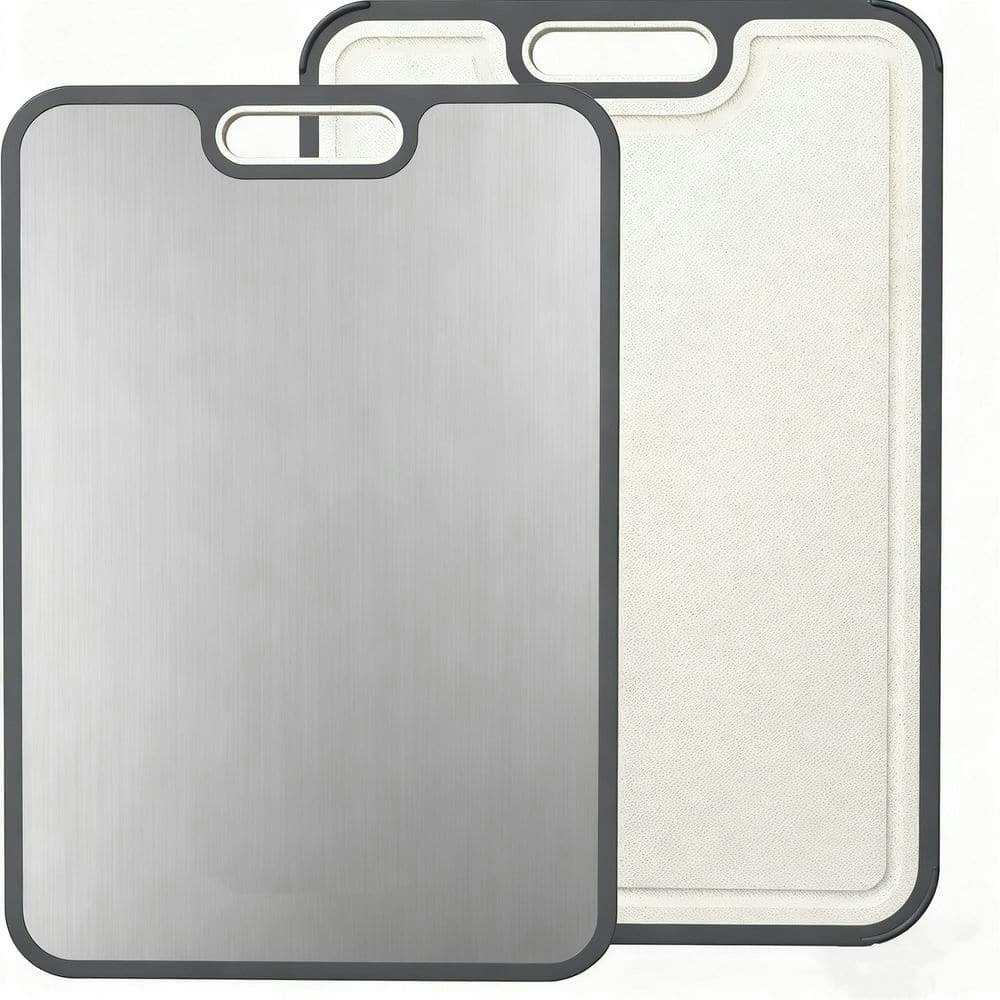 10.6" x 15.8" Rectangular Titanium Cutting Board: $96.47 10.6" x 15.8" Rectangular Titanium Cutting Board: $96.47