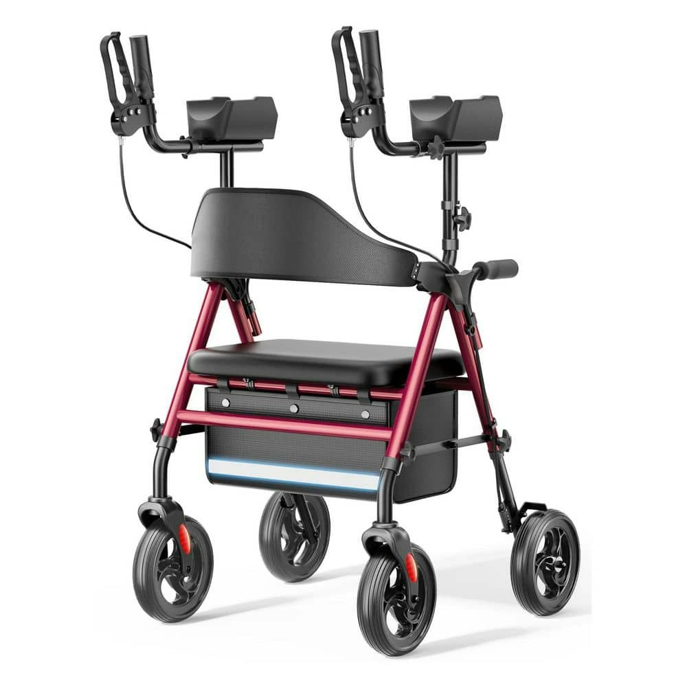 4-Wheel Folding Rollator Walker with Seat: $422.57 4-Wheel Folding Rollator Walker with Seat: $422.57