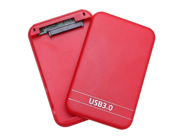 2.5-Inch SATA to USB 3.0 Hard Drive Enclosure: $13.86