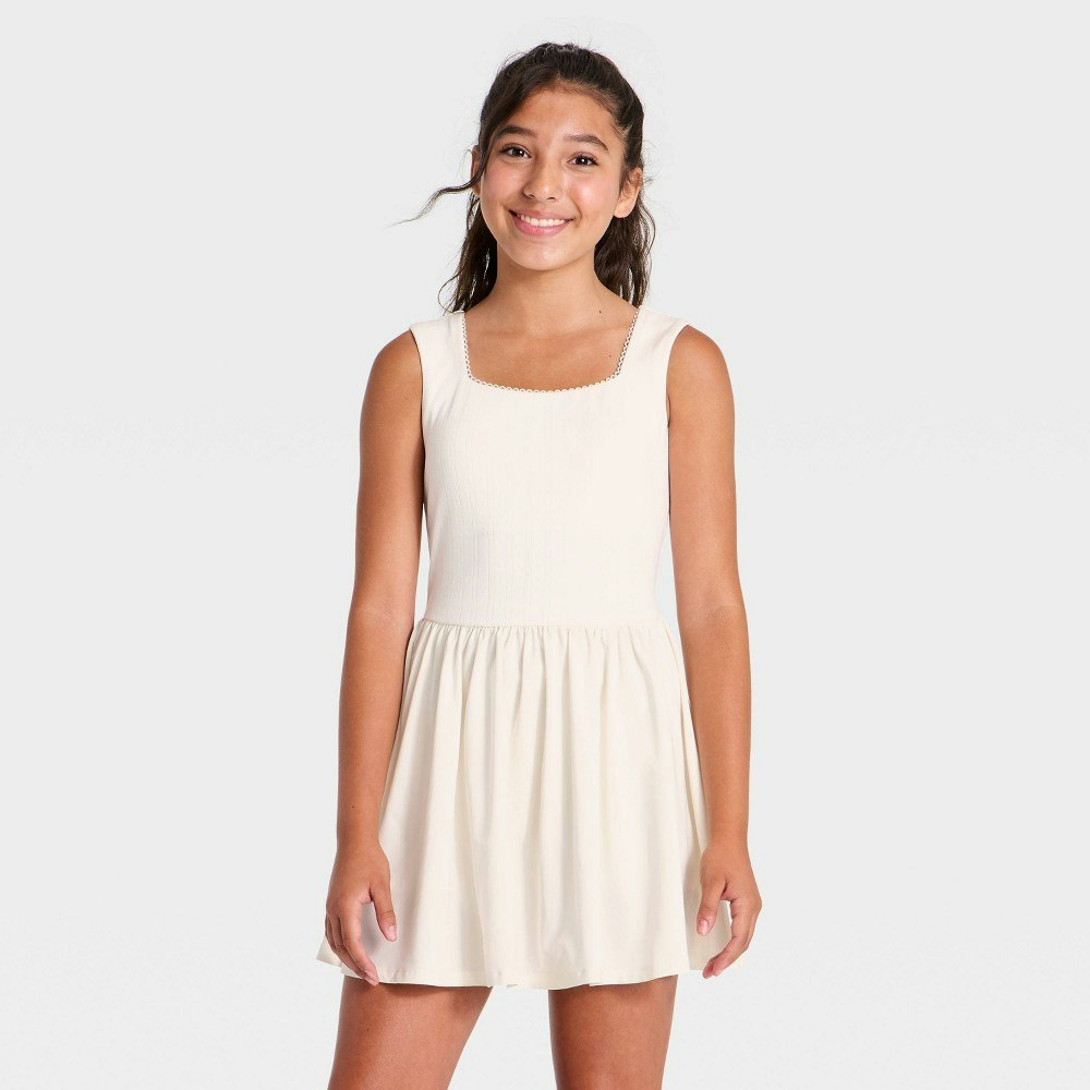 All in Motion Girls' Pointelle Active Dress: $25 All in Motion Girls' Pointelle Active Dress: $25
