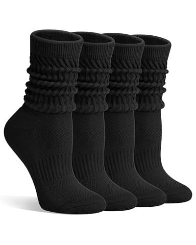 Icamter Women's Slouchy Boot Scrunch Socks 4-Pack: $7.64 Icamter Women's Slouchy Boot Scrunch Socks 4-Pack: $7.64