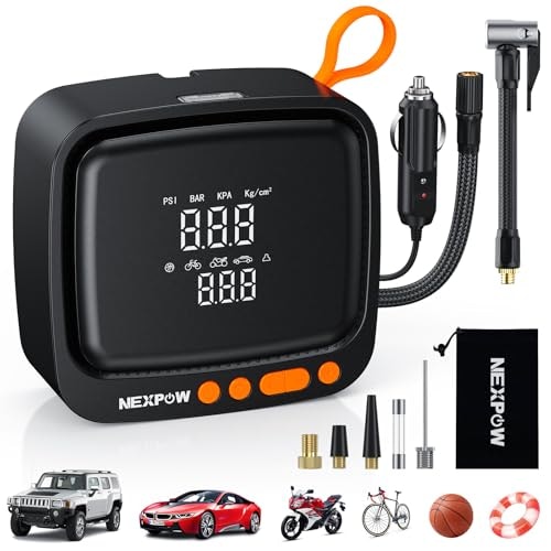Nexpow 150-PSI Portable Air Compressor: $9.99 Nexpow 150-PSI Portable Air Compressor: $9.99