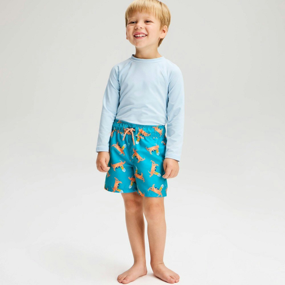 Cat & Jack Toddler Boys' Crab Swim Shorts 2T: $12 Cat & Jack Toddler Boys' Crab Swim Shorts 2T: $12