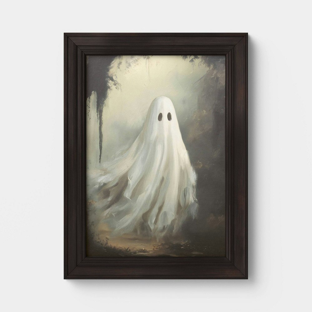 11x14-Inch Ghost Halloween Framed Art: $20