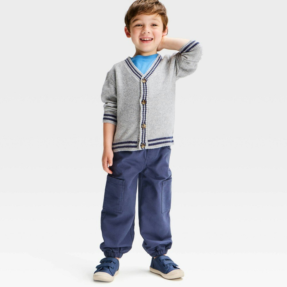 Cat & Jack Toddler Boys' Varsity Cardigan 12M: $20