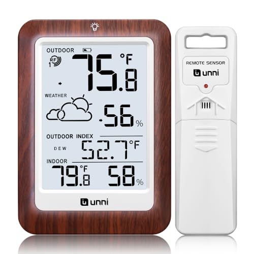 Wireless Indoor Outdoor Thermometer and Humidity Monitor: $16.95 Wireless Indoor Outdoor Thermometer and Humidity Monitor: $16.95