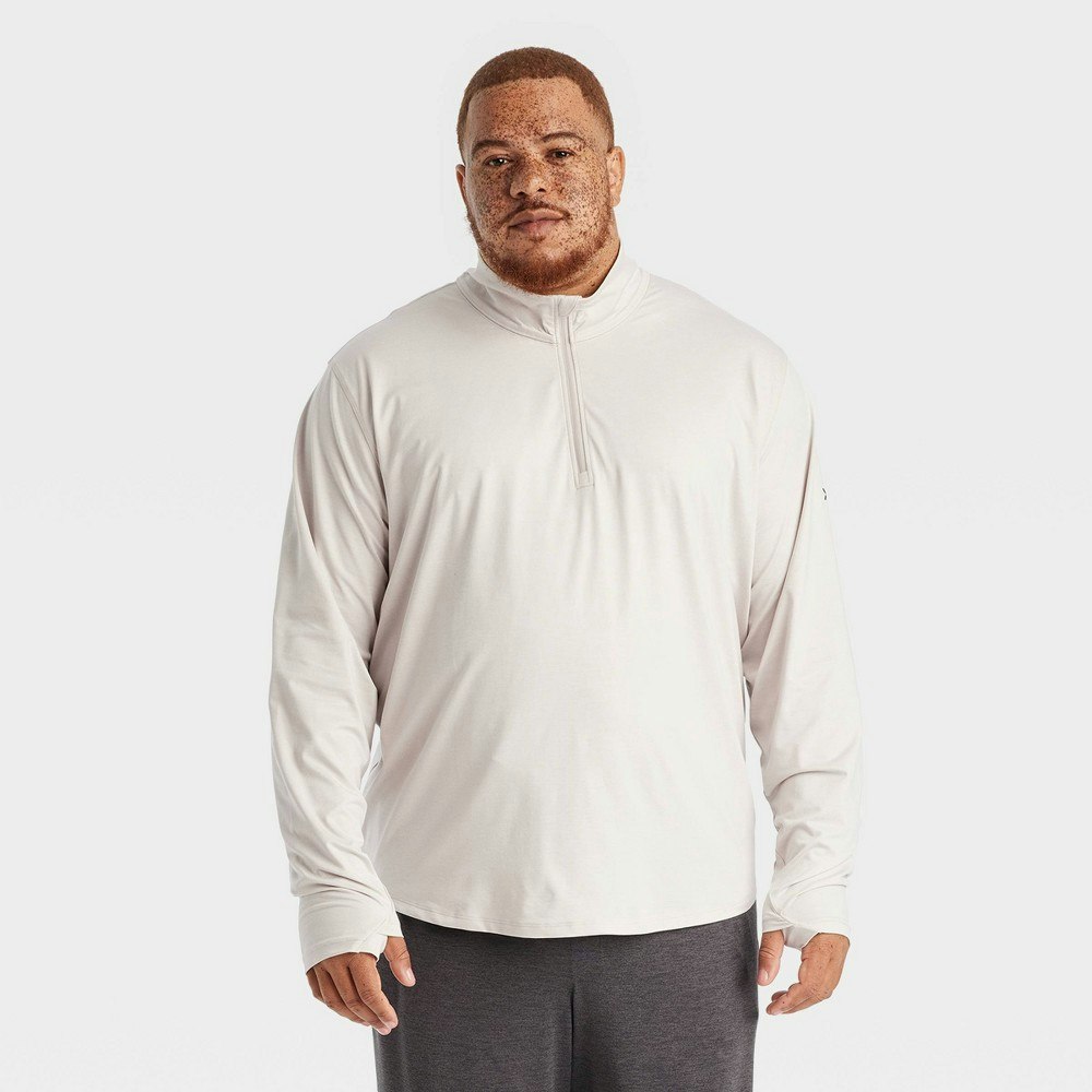 All in Motion Men's Soft Stretch 1/2-Zip Pullover 3XL: $25 All in Motion Men's Soft Stretch 1/2-Zip Pullover 3XL: $25