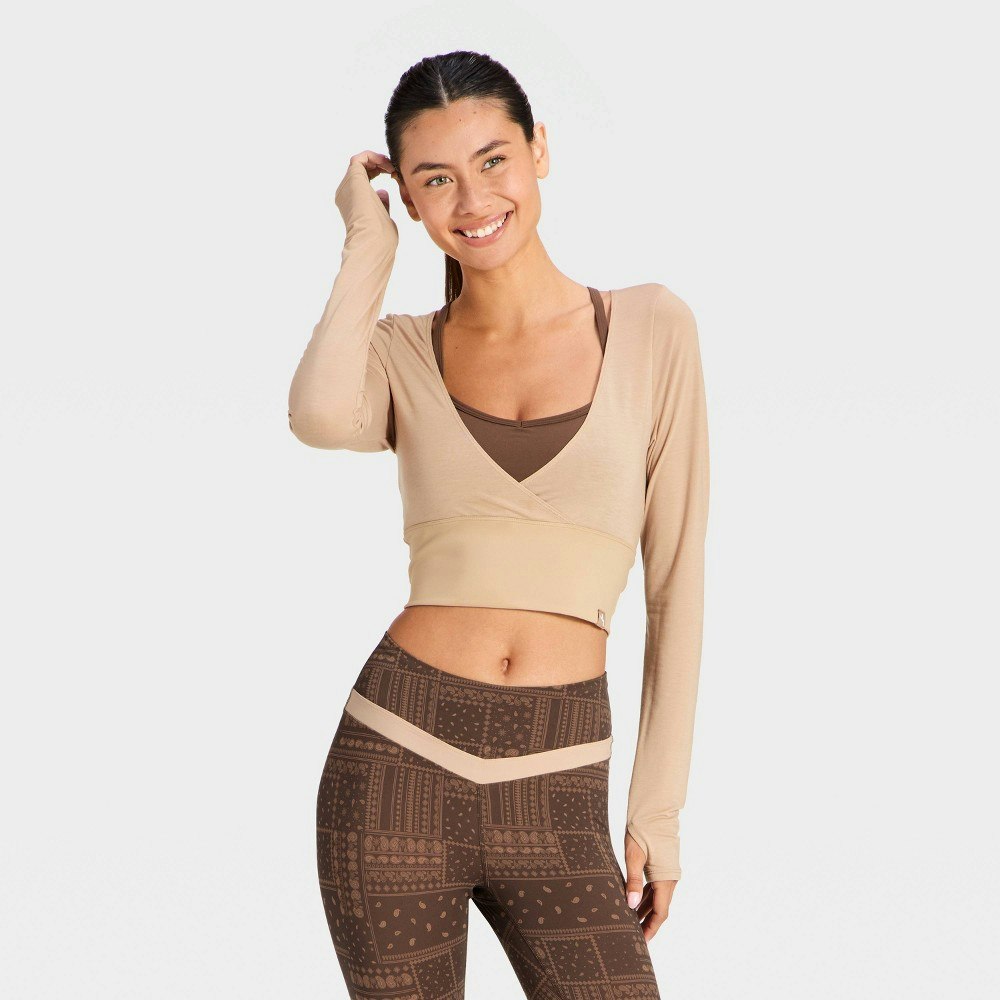 JoyLab Women's Double Layer Support Active T-Shirt: $30 JoyLab Women's Double Layer Support Active T-Shirt: $30