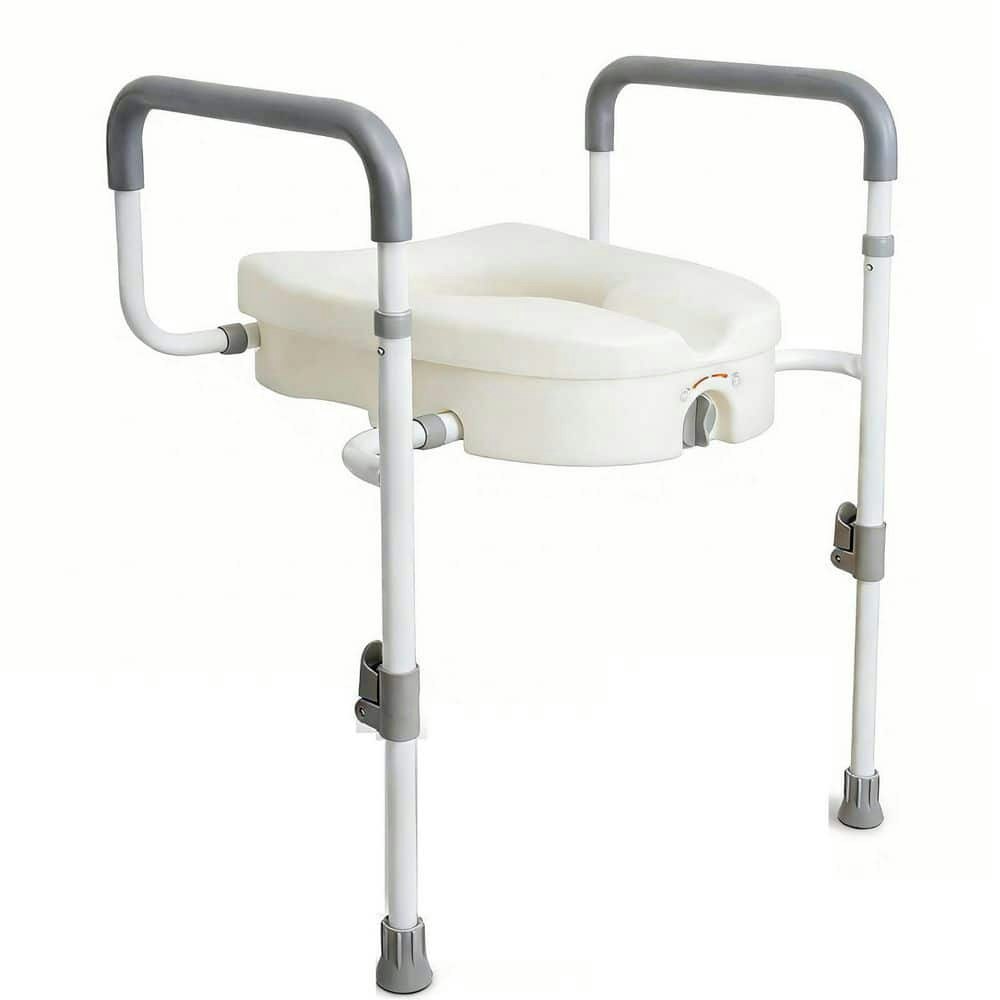 Adjustable Height and Width Raised Toilet Seat with Handles: $242.99 Adjustable Height and Width Raised Toilet Seat with Handles: $242.99