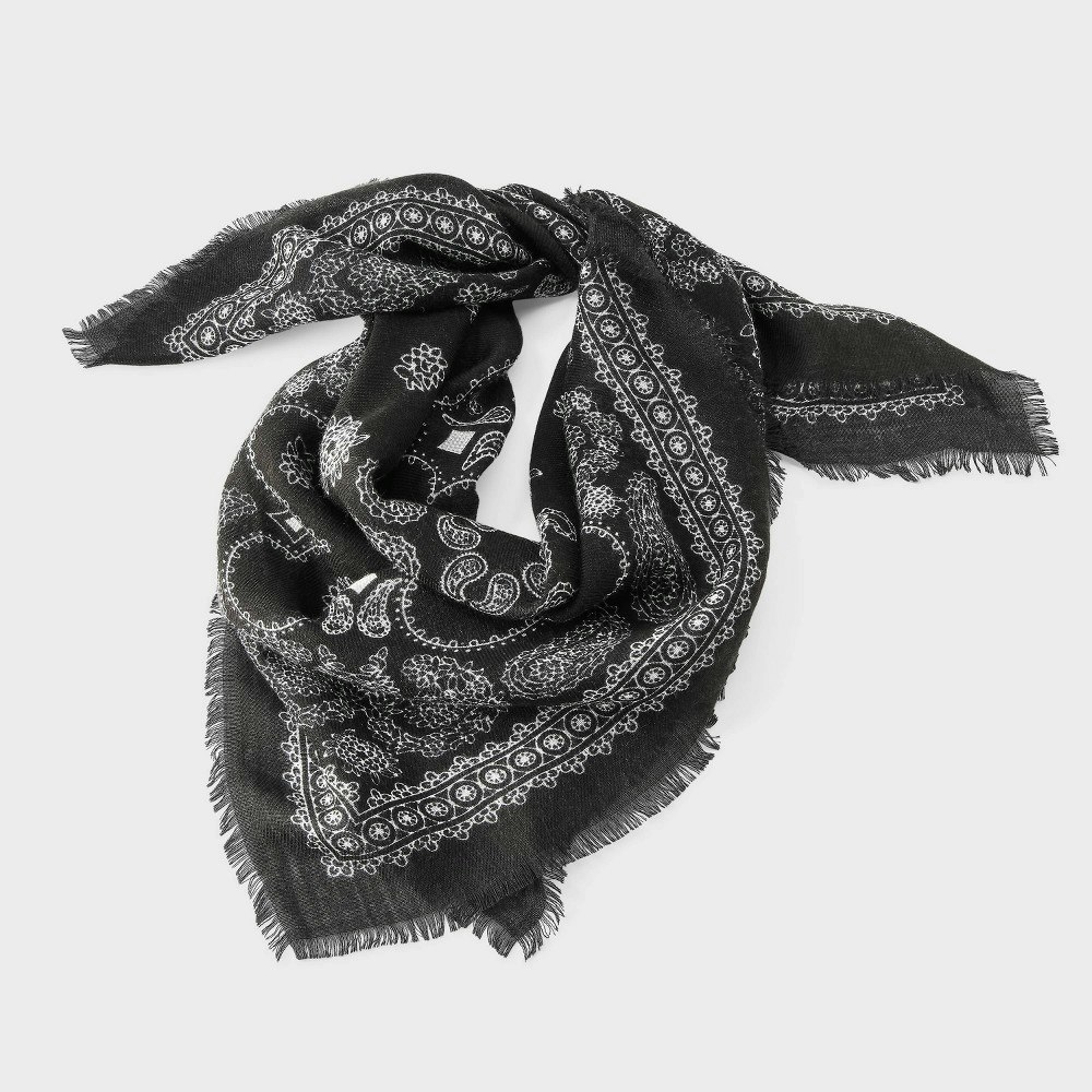 Universal Thread Floral Paisley Bandana Scarf: $15