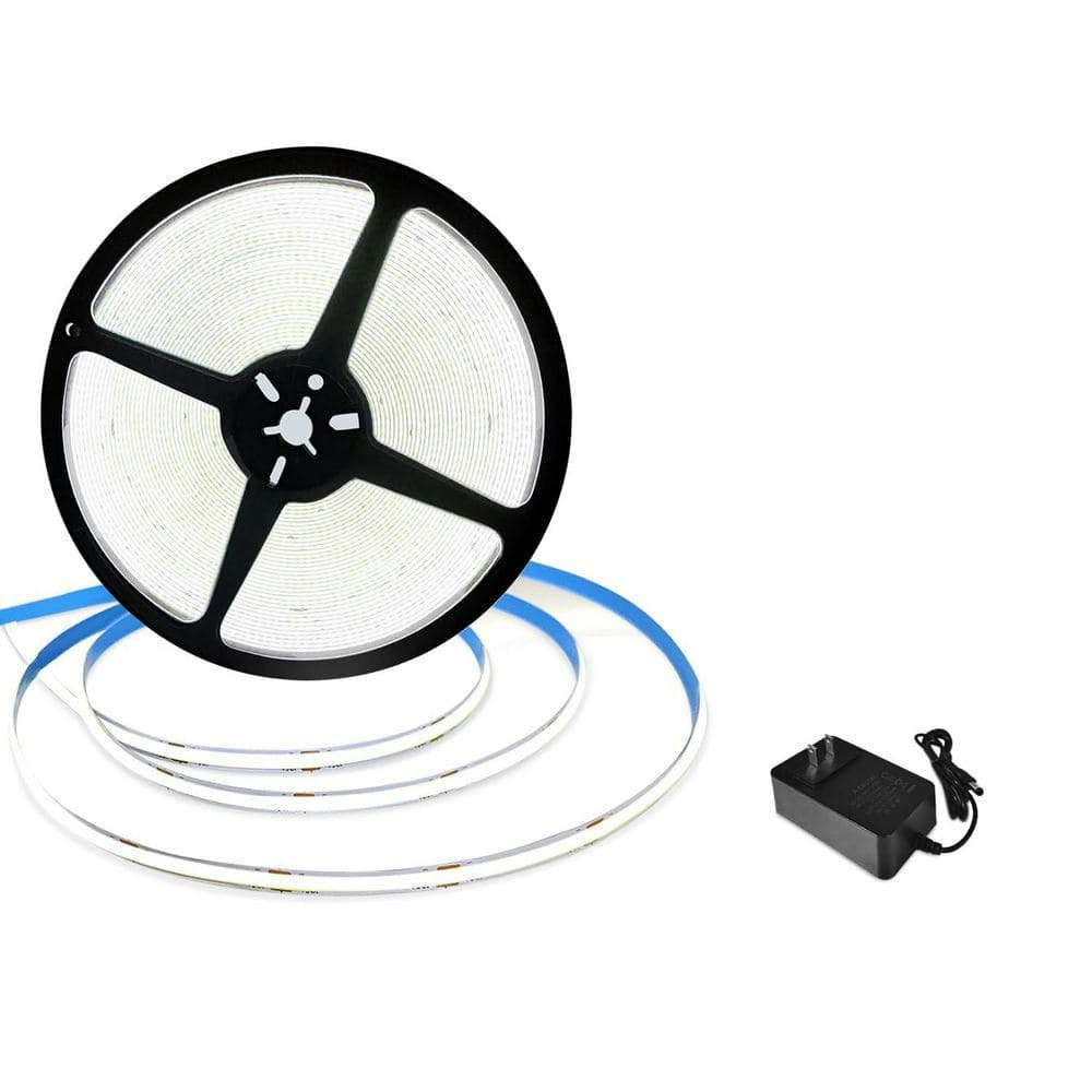 65.6-Foot Dimmable COB LED Strip Light Kit: $122.38 65.6-Foot Dimmable COB LED Strip Light Kit: $122.38