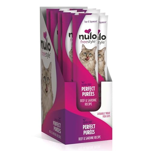 Nulo Freestyle Beef & Sardine Lickable Cat Treat Purées 48-Pack: $40.39 Nulo Freestyle Beef & Sardine Lickable Cat Treat Purées 48-Pack: $40.39