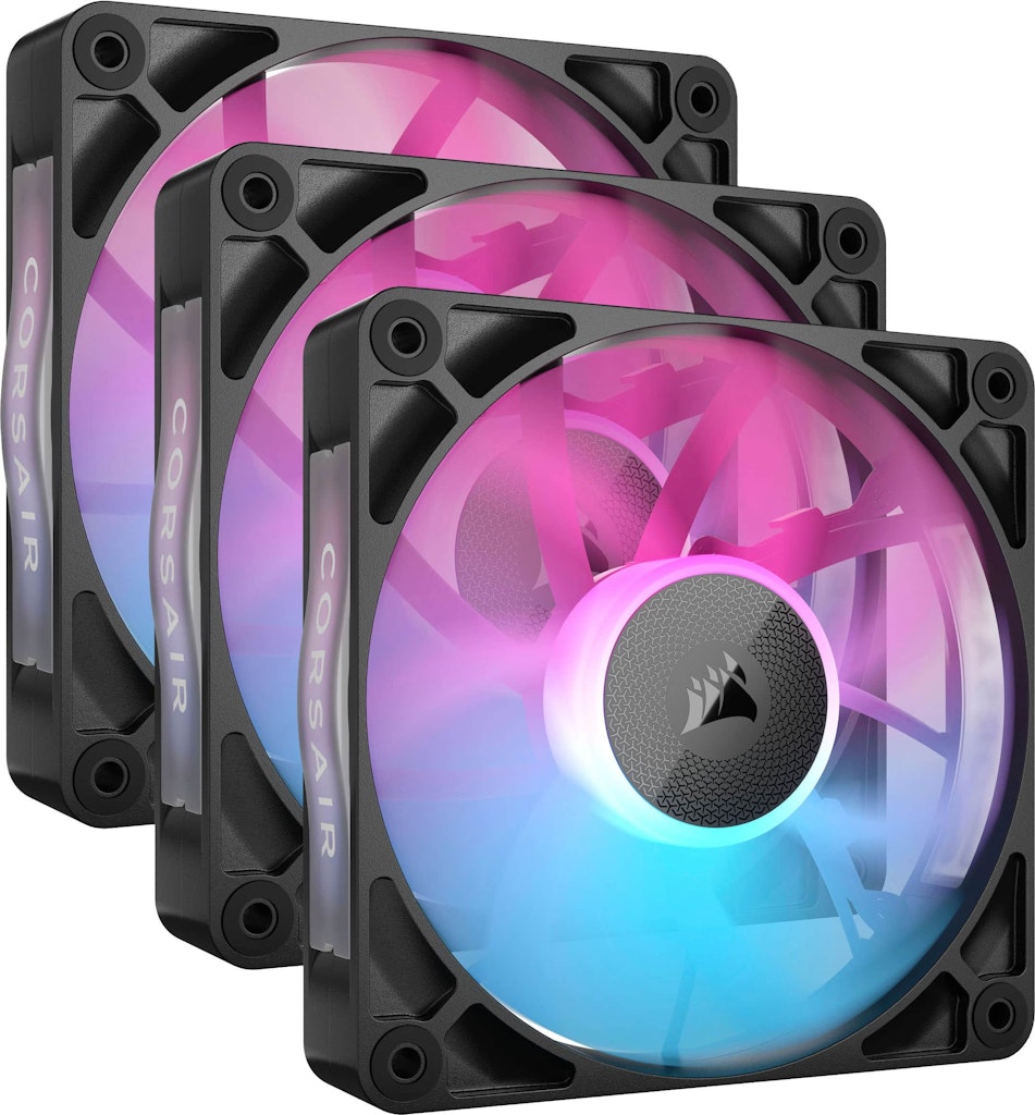 Corsair iCUE Link RX120 RGB 120mm PWM Computer Case Fan Starter Kit 3-Pack: $79.99 Corsair iCUE Link RX120 RGB 120mm PWM Computer Case Fan Starter Kit 3-Pack: $79.99
