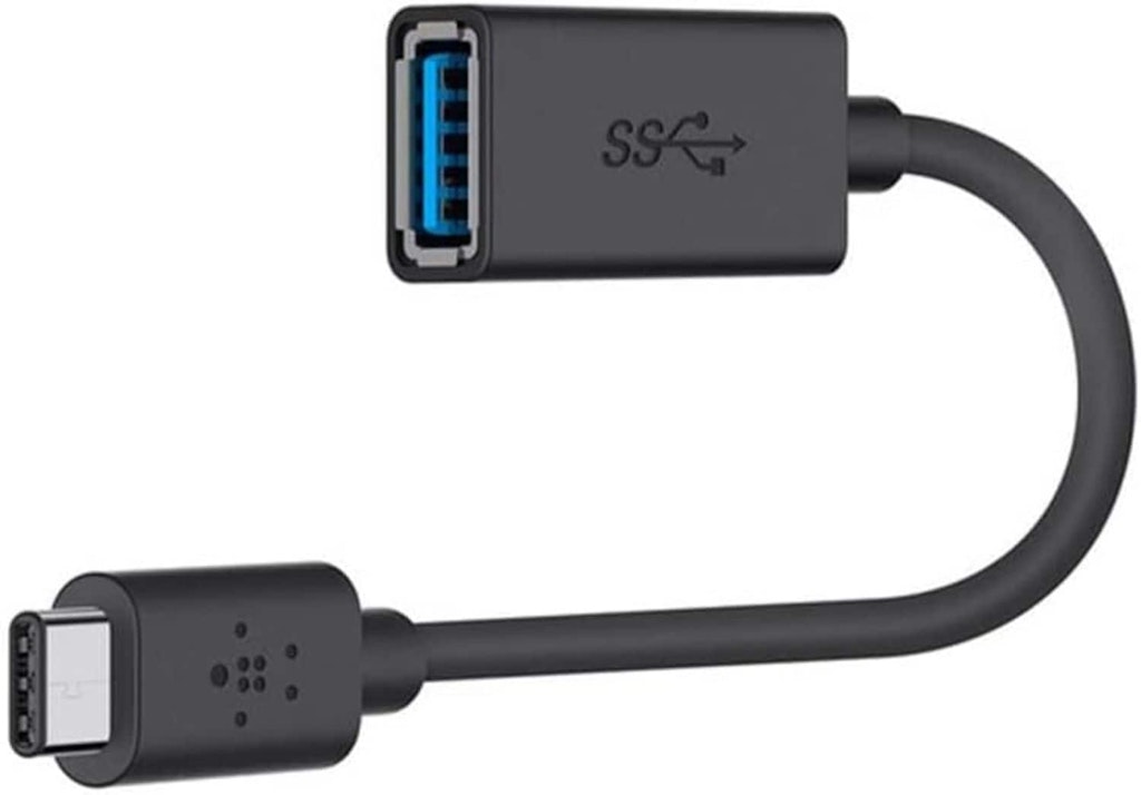 Belkin USB-C to USB 3.0 Charging and Data Adapter: $12.49 Belkin USB-C to USB 3.0 Charging and Data Adapter: $12.49
