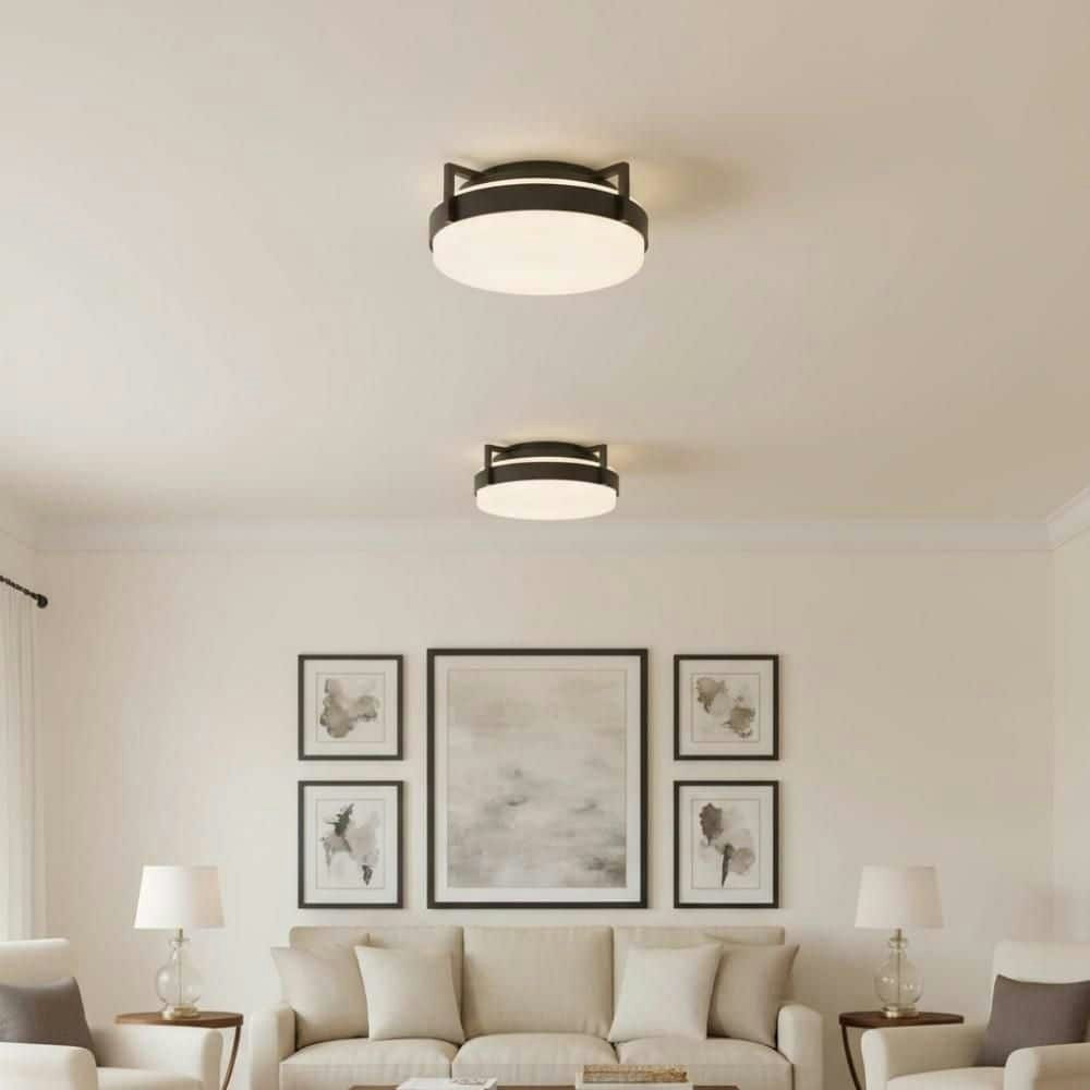 15-Inch LED Flush Mount Ceiling Fixture: $188.05