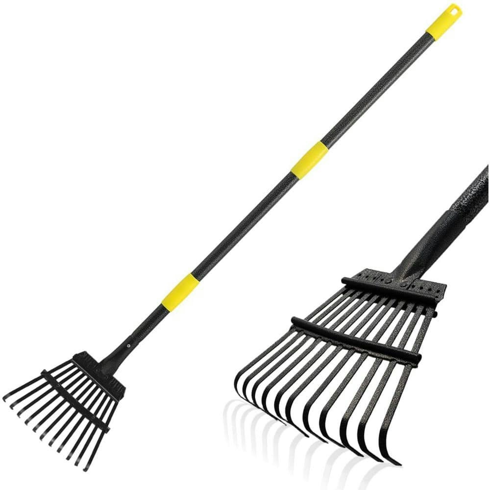 Adjustable 11-Tine Metal Lawn Rake: $53.31 Adjustable 11-Tine Metal Lawn Rake: $53.31