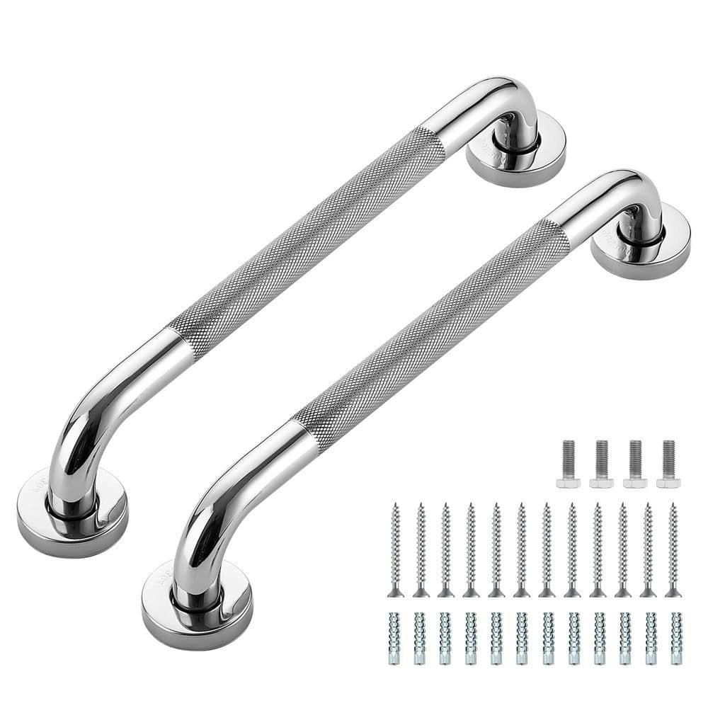 16-Inch Stainless Steel Shower Grab Bar 2-Pack: $67.99