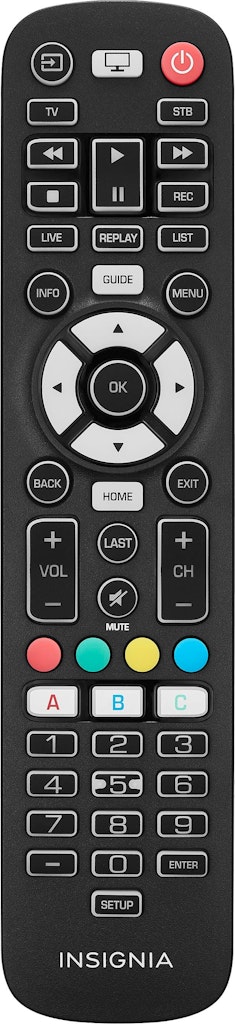 Insignia 3-Device Universal Remote: $19.99 Insignia 3-Device Universal Remote: $19.99