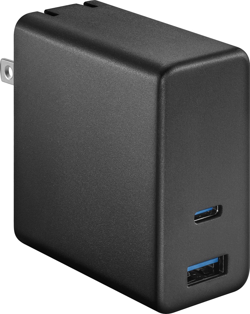 Best Buy Essentials 100W Dual Port USB-C and USB Wall Charger: $29.99 Best Buy Essentials 100W Dual Port USB-C and USB Wall Charger: $29.99