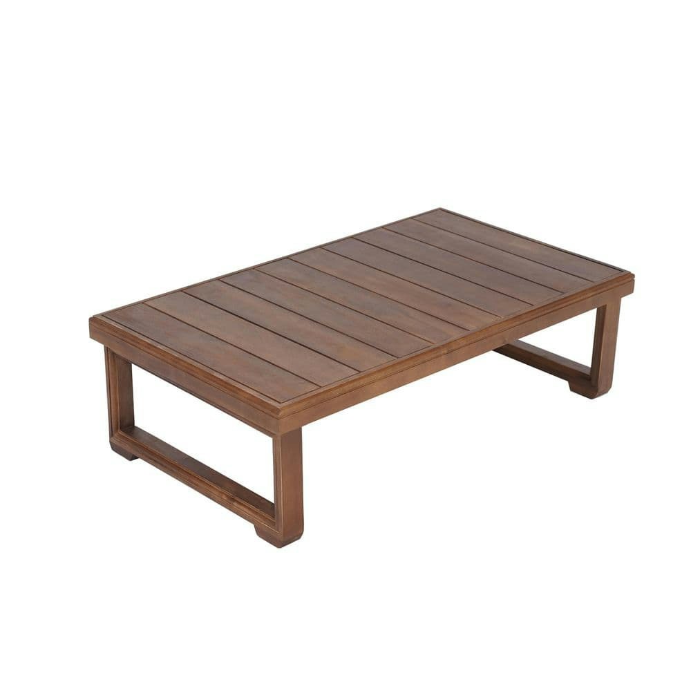 Acacia Wood Outdoor Coffee Table: $173.47 Acacia Wood Outdoor Coffee Table: $173.47