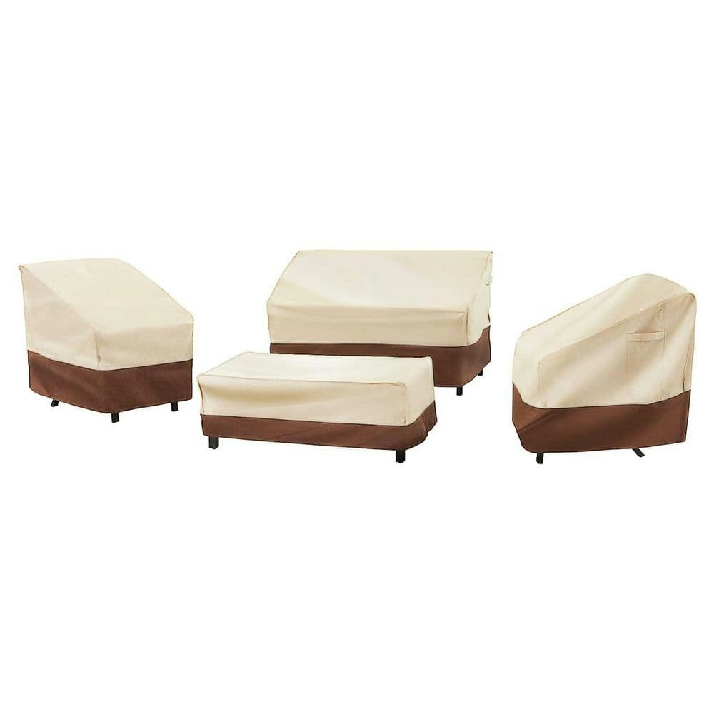Patio Furniture Cover 4-Piece Set: $173.99 Patio Furniture Cover 4-Piece Set: $173.99