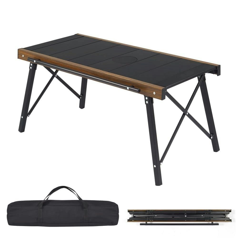 34-Inch Portable Folding Aluminum Picnic Table: $265.99 34-Inch Portable Folding Aluminum Picnic Table: $265.99
