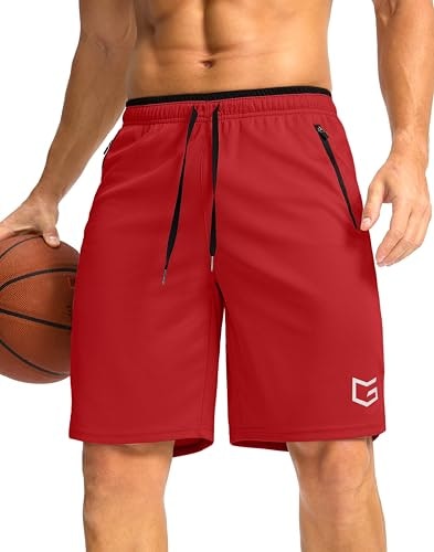 Men's Athletic Basketball Shorts with Zipper Pocket: $16.98 Men's Athletic Basketball Shorts with Zipper Pocket: $16.98