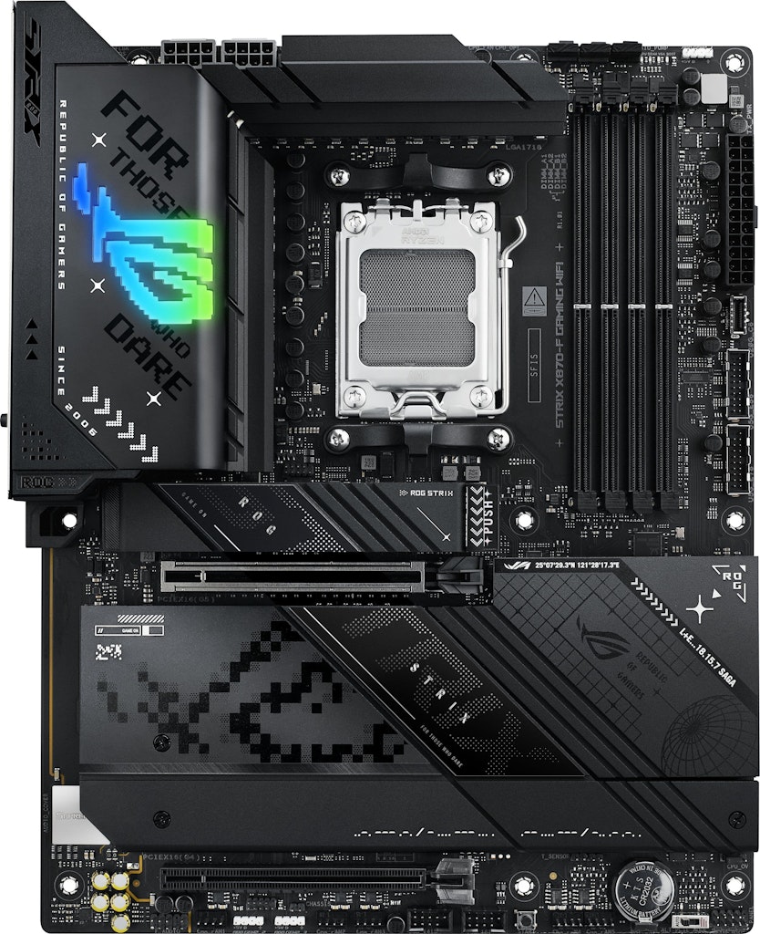 Asus ROG Strix X870-F Gaming WiFi Motherboard: $399.99 Asus ROG Strix X870-F Gaming WiFi Motherboard: $399.99