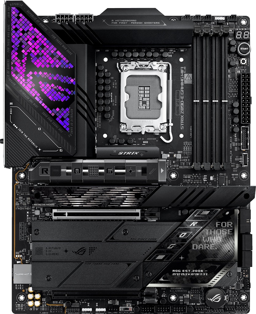 Asus ROG Strix Z890-E Gaming WiFi Motherboard: $383.99 Asus ROG Strix Z890-E Gaming WiFi Motherboard: $383.99